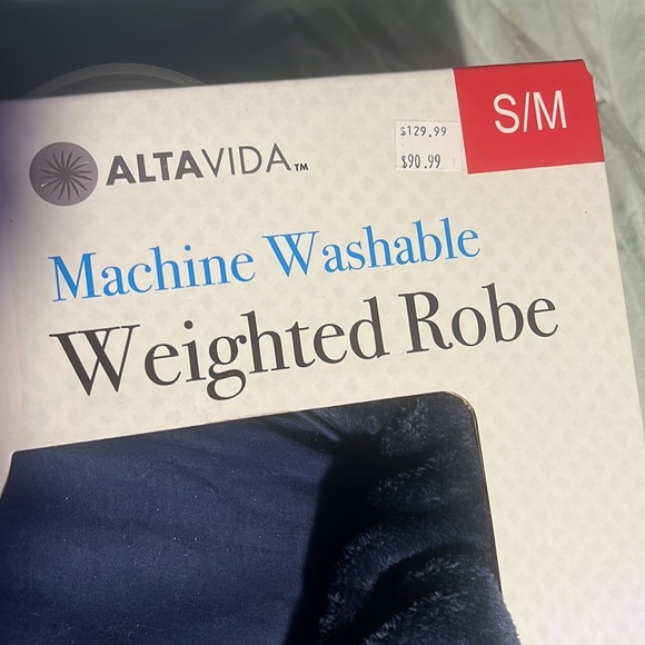ALTAVIDA 5lb weighted robe size small and Large NWT - Picture 5 of 7